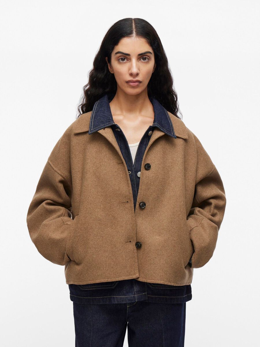 chaqueta gruesa corta Rouge Roumylene