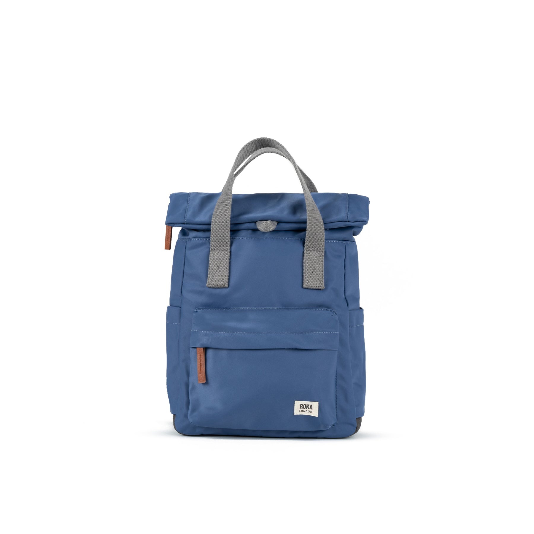 mochila roka london canfield small burnt blue