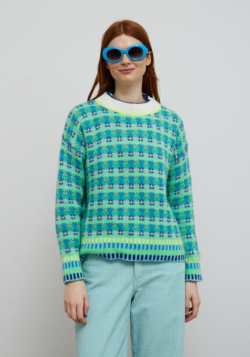 jersey de mujer blossom azul dr bloom