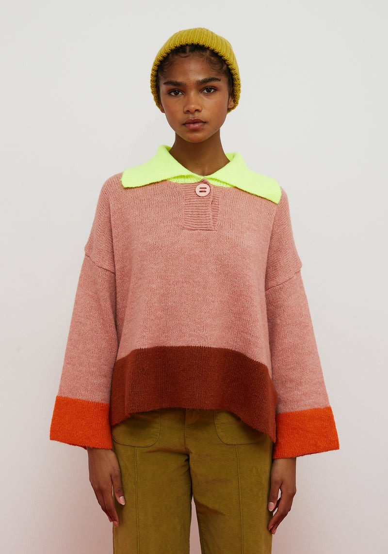 jersey de mujer rosa polo sail dr bloom
