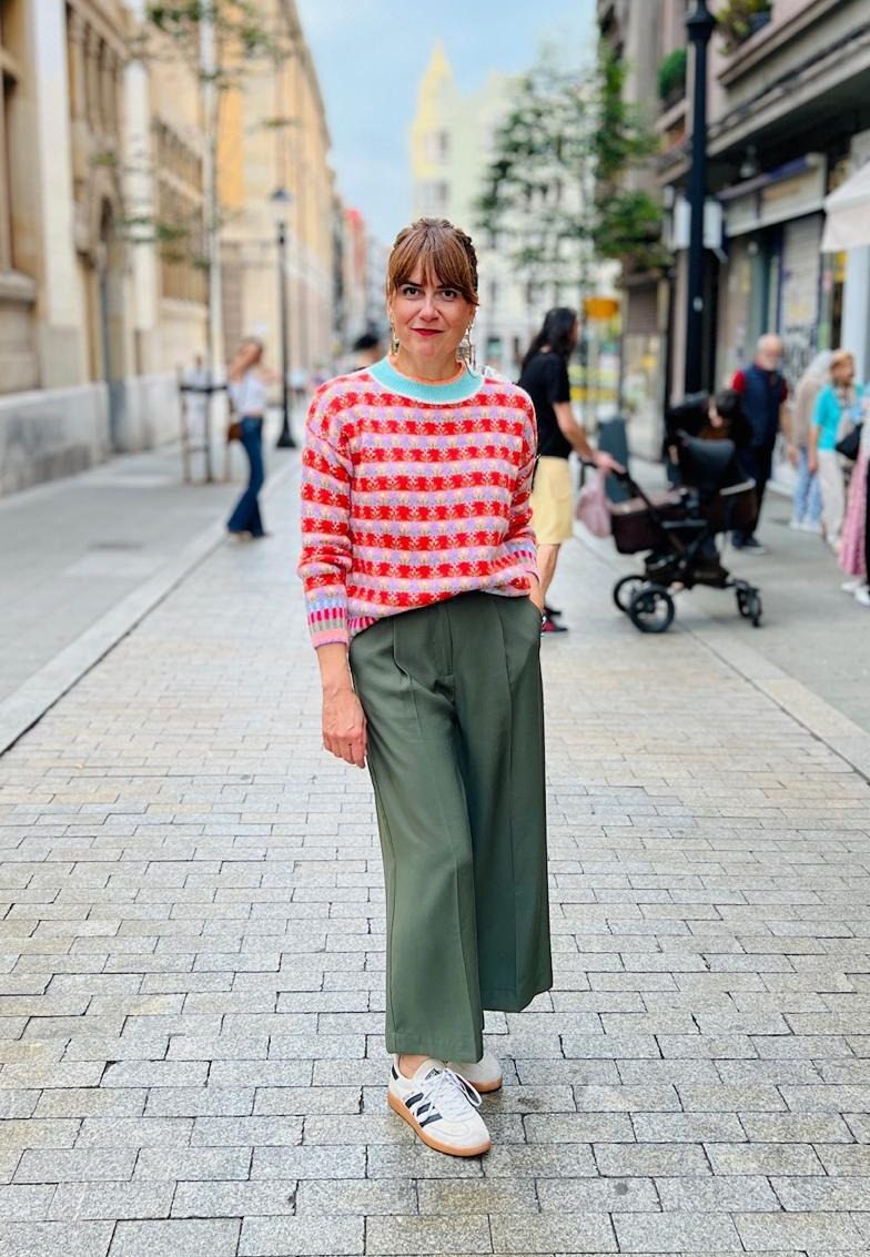 pantalón verde vimarlee vila culotte