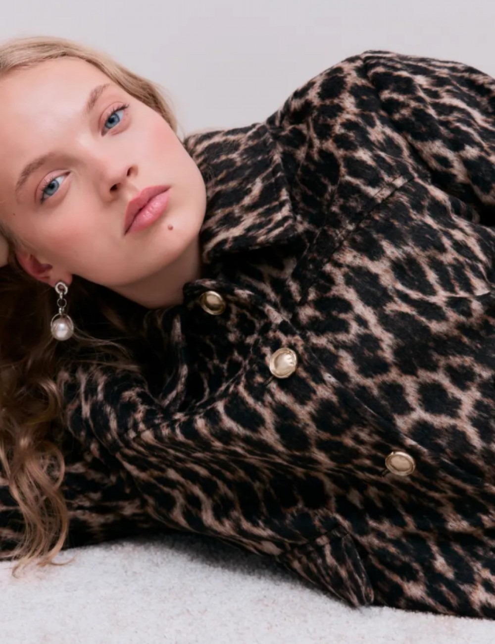 chaqueta de mujer animal print visimba vila