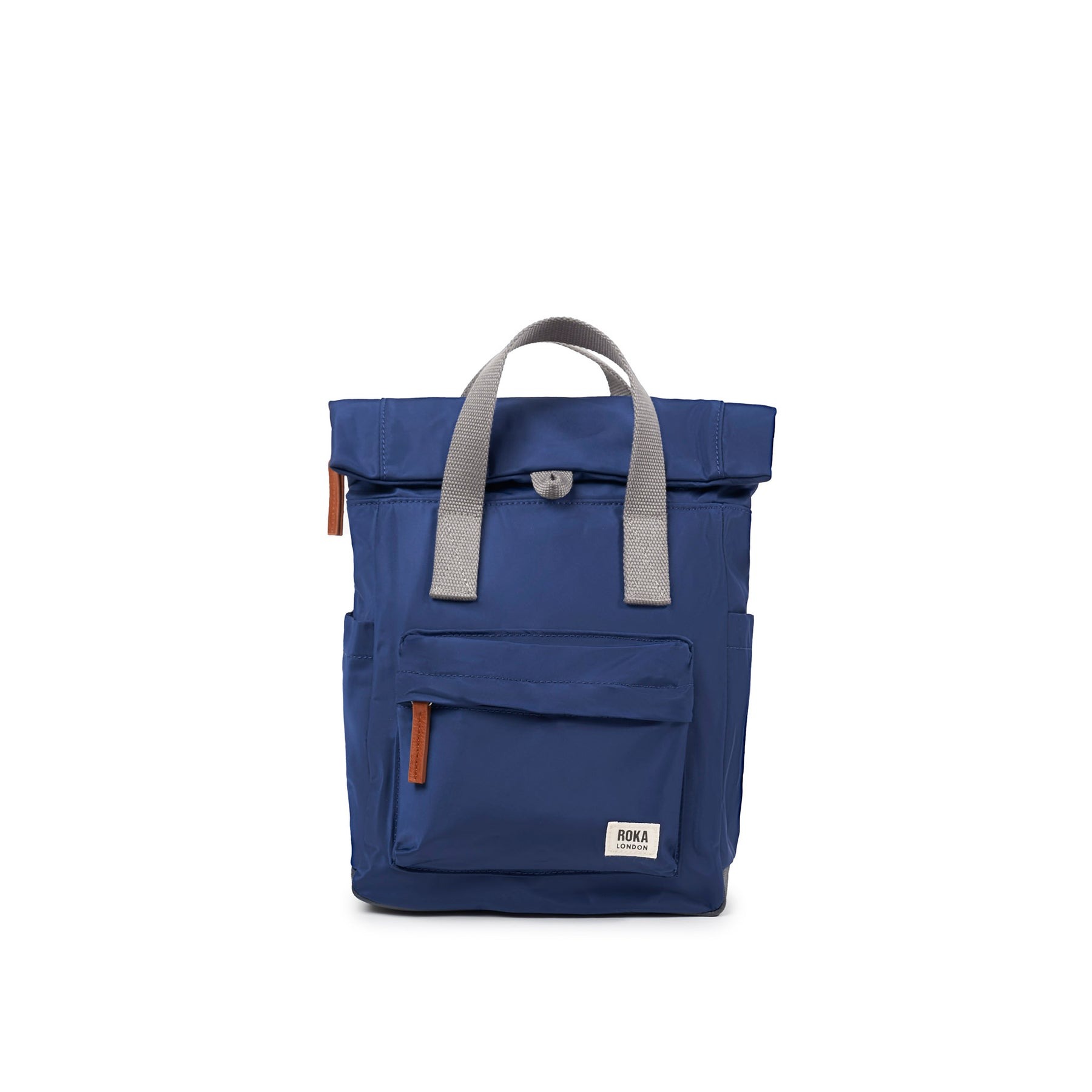 roka london mochila canfield b small nylon crisp blue
