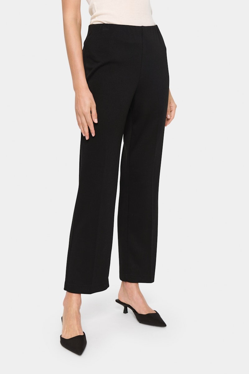 pantalón elástico negro de mujer kaileen