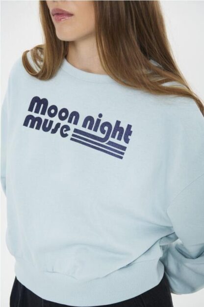 sudadera de mujer nevanna color azul saint tropez moon night